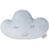 roba Cuscino a Forma di Nuvola Style - Cuscino Decorativo per la Cameretta dei Bambini - Morbido - Imbottito - Idea Regalo per Compleanno e Natale - Azzurro