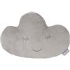 roba Cuscino a Forma di Nuvola Style - Cuscino Decorativo per la Cameretta dei Bambini - Morbido - Imbottito - Idea Regalo per Compleanno e Natale - Grigio