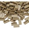 PATIKIL 370 Pezzi blocco Piatti All'Ingrosso, 1x2 Piastrelle Quadrate Color Kaki Classiche Superficie Liscia Mini Accessori Per Mattoncini Compatibili Con Kit Di Costruzione
