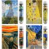 MISITU Confezione da 4 mini puzzle da 150 pezzi per adulti arte pittura a olio puzzle da viaggio come decorazione per la casa