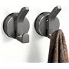 Set di 4 ganci a ventosa resistenti per bagno, cucina, camera