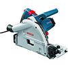 Bosch Professional Sega a immersione GKT 55 GCE (potenza 1.400 Watt, incl. lama Best for Wood, diametro lama 165 mm, chiave a brugola)