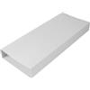 Repa Market Canale piatto 204 x 60 mm, condotto di ventilazione rettangolare in plastica, 1.5 m di lunghezza, sistema di ventilazione - riscaldamento, raffreddamento - condotto di