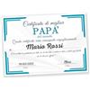 Auguriando Biglietto Auguri Festa del Papà Compleanno Idee Regali Uomo Originali Biglietti Idea Regalo Gadget Scherzi Divertenti (Papà)