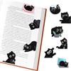 GZRXIOUS 10 segnalibri magnetici per bambini, Halloween, regalo di Natale per bambini, donne, colleghi, insegnanti, amanti dei libri e degli amanti dei gatti, calendario dell'Avvento