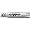 Fischer 20 Tasselli Universali UX 14X75 senza Collarino per Muro Pieno, Mattone Forato, Cartongesso, per Installazione e Fissaggio Mobili, Armadietti, Lampade, Staffe TV, 71546