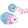 Wild Republic Hatchling Axolotl, Peluche, 15 cm, Giocattolo di Peluche, Imbottitura in Bottiglie d'Acqua Riciclate