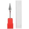 Ejoyous Punta Fresa Conica Unghie Set, Set di Punte in Ceramica di Accessori per Tagliaunghie per Mola in Acciaio per Manicure Set di Accessori per Tagliaunghie per Manicure Pedicure(Etichetta rossa)