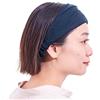 CHARM Fascia Per Capelli Uomo Bandana Cotone Donna - Fasce Cotone Biologico Testa Fascette Capelli Sportiva Pirata Marino M