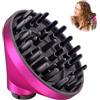imuounl Diffusore per Dyson Airwrap, diffusore per asciugacapelli Dyson Airwrap HS05 HS03 HS01, ugello diffusore aggiornato per Dyson per styler Airwrap (rosa)