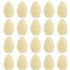 WLLHYF Set di 20 mini spugne per trucco, per polveri minerali, cosmetici, cipria e fondotinta, 20 pezzi