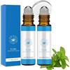 Nurvidis Hair Growth Serum Roll On，Hair Growth Serum Roll On Nourishing Scalp & Hair Treatment For Growth, Shine & Strength 2pcs,10 Ml