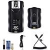 JJC Telecomando Wireless per Flash Speedlight per Sony Alpha A7III A7II A7 A7RIII A7R A7R2 A7SII A7S A9 A6500 A6400 A6300 A6000 A5100 A5000 RX100 VII VI VA V IV III RX10 IV III II