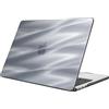 FINTIE Custodia Compatibile con MacBook Air 13.6 Pollici M5/M4/M3/M2 (2026/2025/2024/2022, A3449/A3240/A3113/A2681) - Cover Rigid Protettivo Guscio Rigido Case, (Onde ondulate)