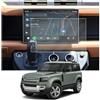 CDEFG [2 pezzi Compatibile con Land Rover Defender 90 110 130 2023 2024 Navigatore Pellicola Protettiva 11,4 pollici Antigraffio 4H GPS Proteggi Schermo Auto GPS Navi Defender 2024 Accessori