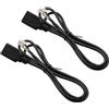 Alnicov 2PCS Cavo di prolunga USB per Auto Adattatore Connettore a 4 Pin 76 cm Compatibile con Autoradio Android Stereo Unità Flash USB Esterne a Ricarica Rapida Telefoni Cellulari