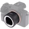 Hersmay Anello adattatore per obiettivo T2 T a E-Mount, per fotocamere NEX-7, NEX-6, NEX-5, 5T, 5N, 5R, 3N, A7, A7S, A7R II, A6500, A6300, A6000, A5100, A5000, A3000, NEX-FS700, VG40, T2-NEX Metallo