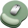 SHESHY Tappetino Mouse, Mousepad Poggiapolsi, Gaming Mouse Pad con poggiapolsi - Con Comodo Supporto in Gel per Polso - Base in Gomma Antiscivolo, Ergonomico