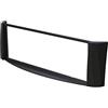 Audioproject A250 - Mascherina-1-DIN Universale per autoradio Compatibile con: Smart ForTwo BR 450 1998-2007 - Nero