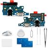 Extkry Connettore di Ricarica per Samsung Galaxy A71 Kit Riparazione | Porta di ricarica flat ricarica porta caricabatterie charging port microfono con kit di riparazione.