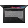 MiNGFi silicone coperchio della tastiera Copritastiera per ASUS TUF Gaming FX503 FX504 FX505 FX705 ROG Strix GL503 GL504 GL703 GL704 - Trasparente