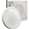 FactorLED NUOVO! Plafoniera LED circolare, 24 W (240 W), 2880 Lm, Ø21 cm, Downlight pannello superficie rotonda per soffitto, antiriflesso, luce selezionabile 4 CCT 2700 K-3000 K-4000 K-5700 K (1, 210