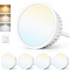GeyouLux LED Modulo 230V Ultrapiatto ø50x23mm per Faretti - 5W 500LM IP44 Angolo di Emissione 120° Bianco Caldo Bianco Naturale Bianco Freddo Dimmerabile - Sostituzione Lampadina MR16/GU10 - Set da 4