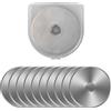 ROSENICE - 10 Lame Di Ricambio 45 Mm Per Taglierina Rotativa Con Custodia In Plastica - 5