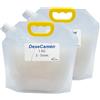 DeseCamen Silica Gel Bianco Sfuso 2 kg | 2x 1 kg | Granuli 3-5 mm | Ricarica Deumidificatore | Riutilizzabile | DMF Free