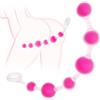 Desire Spark Perle Anali in Silicone Plug Anale, Giocattolo Anal Flessibile da 12,7 Pollici per Allenamento Anale con Anello di Estrazione, Anal Beads for Principianti, Sex Toys Anali per Donna Uomo e Coppia