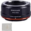 PHOLSY Manuale Adattatore per Lente: Compatibile con Obiettivi Pentax K e Corpo Fotocamera Nikon Z, PK su Z