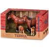 TERRA Famiglia di cavalli Terra