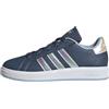adidas Unisex - Bambini e Ragazzi Grand Court Lifestyle Lace Tennis Shoes, Preloved Ink Cloud White Clear Sky, 28.5 EU