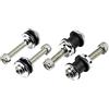 Auzkong Schienale rimovibile Sissy Bar Docking Hardware Set Compatibile con Harley Sportster XL883 XL1200 48 72 Iron 883 2004-2020