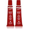 Ajona 2 x concentrato di dentifricio medico per denti, gengive e lingua, 25 ml, Pasta Non aromatizzato, Prodotto per l'igiene orale