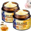 AYVRUOP AYVROUP Bee Venom Crema Al Veleno d'Api,Bee Venom cremas,Crema Veleno d'api,Lenisce Le Articolazioni(2PCS,60g)
