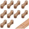 KAHZOR 10 Pezzi Set di Adattatore per Pista Treno Legno, Adattatore per Ferrovia in Legno, Connettori Per Binari In Legno Compatibile, Connettori per Treni, Per Adolescenti