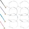 Telooco Set completo di 8 corde per violino (G-D-A-E), corde universali per violino dominante 4/4 con estremità a sfera placcata in rame per strumenti da 4/4 3/4 1/2 1/4 violini