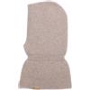 KNITAS Cappello Lavorato a Maglia monostrato in Lana Merino e Cashmere per Neonati e Bambini Piccoli I Passamontagna Morbido e Caldo per Bambini in Beige - Taglia (50-54) per 3+ Anni
