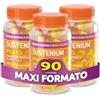 A.MENARINI IND.FARM.RIUN.Srl Sustenium Plus 90 Gommose Gusto Arancia E Tropicale - Integratore Per L'Energia Fisica E Mentale