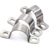 MgcTolBox U - Fascette Stringitubo Acciaio Inox Ø25 mm, Morsetti Per Tubi - 10 Pezzi Per Confezione