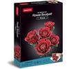 CubicFun 660865 - Puzzle 3D con fiori e rose, bouquet 3D da 312 pezzi, set fai da te per adulti e bambini a partire dagli 8 anni