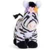 Trudi Sw Col Zebra con fiori | Peluche primaverile con fiore, collezione Spring, peluche Pasqua | 4x10x7 cm taglia XXS | Sweet collection | modello 51382