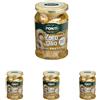 Ponti, Funghi Prataioli Zero Olio, Funghi Champignon Senza Grassi, Ideali per Aperitivi e Antipasto, Tanto Gusto e Leggerezza, 100% Made in Italy, 300 g (Confezione da 4)