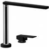 Schock Miscelatore cucina sottofinestra a scomparsa comando separato h 34 mm finitura Nero Puro NEW AQUALIFT SCHOCK SXLIFTN84