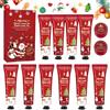 Aifanciey Crema Mani Set Regalo Natale, 12 PCS Crema Mani Crema Piedi Balsamo Labbra Set per Donne Compleanno, Natale ed Valentino, Crema Mani Set Nutriente & Riparatrice con Glicerina Vitamina E, Non Unge