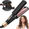 AISEELY Ferro Arricciacapelli per Onde, 20MM Piastra Onde per Capelli con 5 Temperature con Timer, Mini Ionica Ceramica Arriccia Capelli per Display LED, Perfetto per Principianti e Professionisti