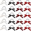 TRKETK 20 Pezzi Elastici per Capelli Mini fiocchi per Capelli Elastici Fiocchi Nastri di Setosi Acconciature Dolce Accessori Acconciatura Per Donne Bubble Braids Ferma Coda di Cavallo