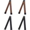 YFTRFR 4 Pezzi Capelli Bun Maker, Hairstyle DIY Tool French Twist Accessori Fashion Hair Styling Clip per Donne, Ballerini, Capelli Lunghi, Acconciature Strumento(2 Colore)