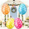CHONGQILAO Uovo di Pasqua Gonfiabile Uova di Pasqua Gonfiabili Giganti, Decorazione Uova di Pasqua XXL, Uova Pasqua Giganti Uova di Plastica Decorazioni Pasquali Gonfiabili per Giardino Cortile Prato Giardino